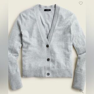 J. Crew Featherweight Cashmere Cardigan